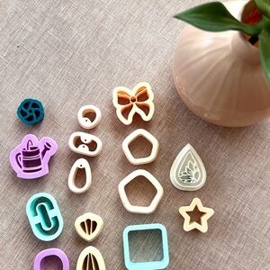 Polymer Clay Cutter Set - 15 Cutters